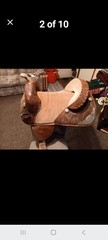 bob Marshall treeless barrel saddle