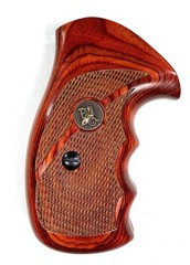 NEW Pachmayr Renegade Checkered Rosewood Laminate Grip S&W K/L Frame Round 63020