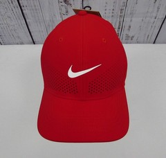 Nike Dri-FIT ADV Rise Structured Swoosh Flex Cap Red FB5633-657 Size M/L