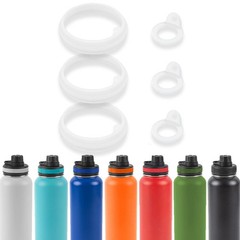 3 Sets Gaskets Compatible with ThermoFlask Spout Lid Water Bottle 18oz 24oz 3…