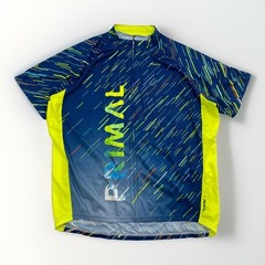 Primal Cycling Men’s Jersey Stripe Print Size 3XL Short Sleeve