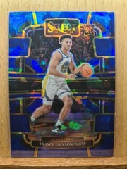 Trayce Jackson-Davis #84 2023-24 Select Blue Cracked Ice Concourse PRIZM J0140A