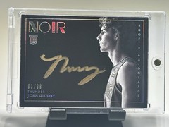 Panini 2021-22 Noir Josh Giddey Rookie Autographs RC Auto #389 OKC /99