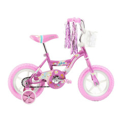 Wonderplay 12 inch Bike for 2-4 Years Old Kids, EVA Tires and Training Wheels