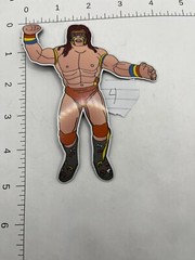 MAGNET: WWE wrestling WWF WCW Sgt Slaughter Warrior Hogan THE Rock Giant