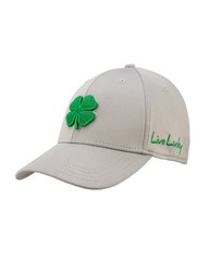 NEW Black Clover Live Lucky Premium Clover #134 Silver Fitted L/XL Golf Hat