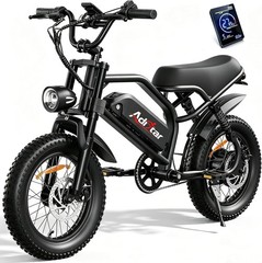 ADISTAR 16″ Electric Bike Adults Teens Peak 1500W 65 Miles 48V 15.6Ah New other