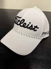 Titleist 2026 Tour Breezer Adjustable Hat- White/Black