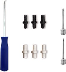 MINDCOLLISION Basketball Valve Replacement Valve, Sports Ball Leak Repair Kit, S