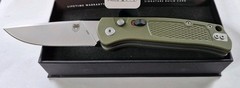 Cobratec EDC Recon Button Lock Folding Knife VG-10 OD Green Lifetime Warranty