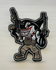 Killer Whale Orca Tactical Soldier Military Morale Patch 3 x 4″