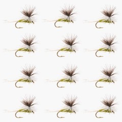1 DOZ (12) Parachute BWO 12-Pack Size 16, 18 – Trout Fly