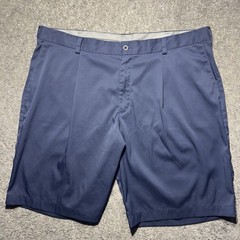 Nike Golf Short Pants Mens 40×11 Navy Blue Dri-Fit Activewear Casual