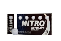 Long Distance High-Durability Golf Balls (15PK) All Levels Ultimate Distance …