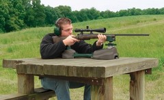 Shooting Bench Rest Steady Pistol Rifle Gun Shot Stand Target Hunting Arm Range