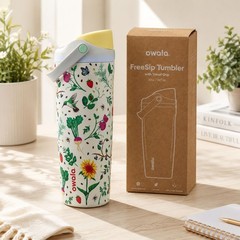 NEW IN BOX Owala Mother Nature Garden 30oz Water Bottle FreeSip Sway Limited