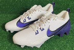 Nike Vapor Edge Speed 360 2 Football Cleats Purple White FQ4045-103 Size 15