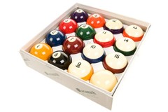 ARAMITH CROWN STANDARD BELGIUM POOL BALL SET 2 1/4″ NEW SHIPS FREE N FREE TIPS