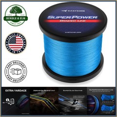Multi-Strand Braided Fishing Line, 300 Yards, Strong Knot Strength & Low Memory