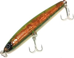 11324) Lucky craft WANDER Slim 70 Lite ESG Bachibra Green