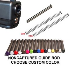 Extra Power Recoil Guide Rod Kit For GLOCK 19 23 32 38 Gen 1 2 3 Non Captured