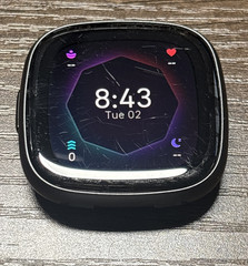 Google – Fitbit Sense 2 Advanced Health Smartwatch – Graphite (2022) Watch Only