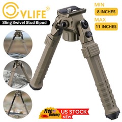 8″-11» Rifle Bipod Sling Stud Mounting for Hunting & Shooting – Flat Dark Earth