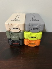 22 WMR Ammunition Box 120 Round Capacity Made In The USA