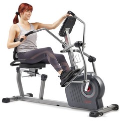 Sunny Health Fitness Elite Recumbent Cross Trainer Elliptical Machine RBE420049
