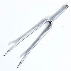 Mercier Vintage Chrome 700c Road Bike Fork 1″/187mm Steer Tube, 375 A-C