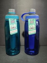 Cool Gear – Let’s Chill Water Bottle – Freezer Stick Inside – 32 fl. oz. – 2