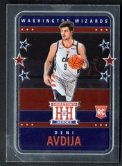 DENI AVDIJA 2020-21 Panini Chronicles Hometown Heroes #563 Rookie RC WIZARDS
