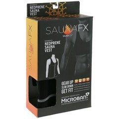 NEW SaunaFX Women’s Neoprene SAUNA VEST Slimming Fitness Sweat Gym Body Shaper +