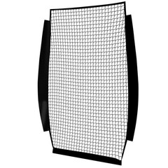 4 x 7 ft Portable Baseball & Softball Pitching Net Replacement Baseball Pitch…