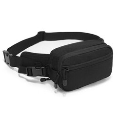 Tactical Concealed Carry Fanny Pack Drop Down Gun Holster EDC Storage Waist Bag