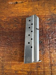 Colt Check Mate 1911 Government Model 9MM 9 RD Stainless Steel Magazine