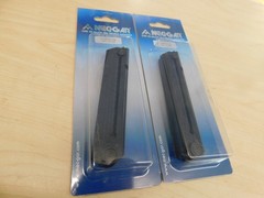 2 – NEW – Mec-Gar Luger P.08 Magazines – 8rd 9mm Blued – MGLUGP08B (L-AF)