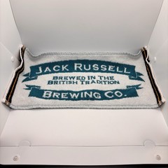 Sir Christopher Hatton Jack Russell Brewing Co Beer Golf Towel Bar Towel Cotton