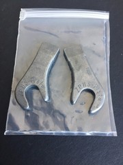 Zeus Pista Fork Ends Dropouts NOS 70s-80s Track-Specific Pista Spain