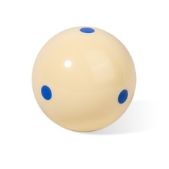 PRO 2-1/4″ Regulation Size 6 BLUE Dots Billiard Practice Training Pool Cue Ball
