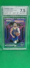 OCE 7.5 2023 Prizm Monopoly Stephen Curry #PS8 All Star Purple Golden State Warr