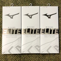 (3 PACK) Mizuno ELITE Men’s Gloves / Fast Shipping / LH for RH Golfers