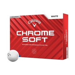 NEW Callaway Chrome Soft White 2024 Golf Balls – Choose Quantity!
