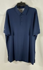 Adidas Men’s Diamond Print Golf Polo Navy Blue AEROREADY FR4857 NWT Sz XL