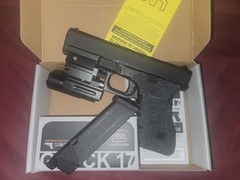 Umarex Glock 17 G17 Gen 3 6mm GBB Sandpaper Handleit Grips.