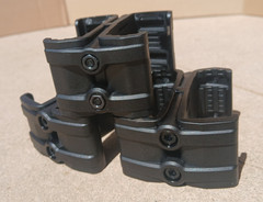 3-Pack Mag Coupler Link – Matte Black Deburred – Snag-Free for 5.56 / .223