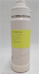 24oz Stainless Steel Vacuum Insulated Water Bottle Chalk READ DESCRIPTION