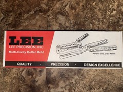 Lee 90315 6 Cavity Bullet Mold 358-105-SWC .358 105gr No Handles