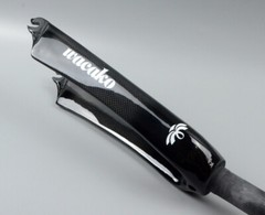 18/20/22 in Full Carbon Fiber Fork BMX Folding Bike Rigid Fork Rim Brake 28.6mm