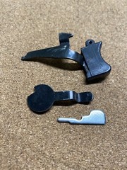 Haskell Stallard JS9 Parts Lot – Trigger Assembly, Safety, Safety Slide Lock